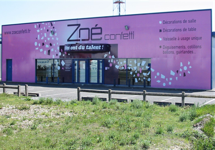 Zoe confetti - COP Publicité